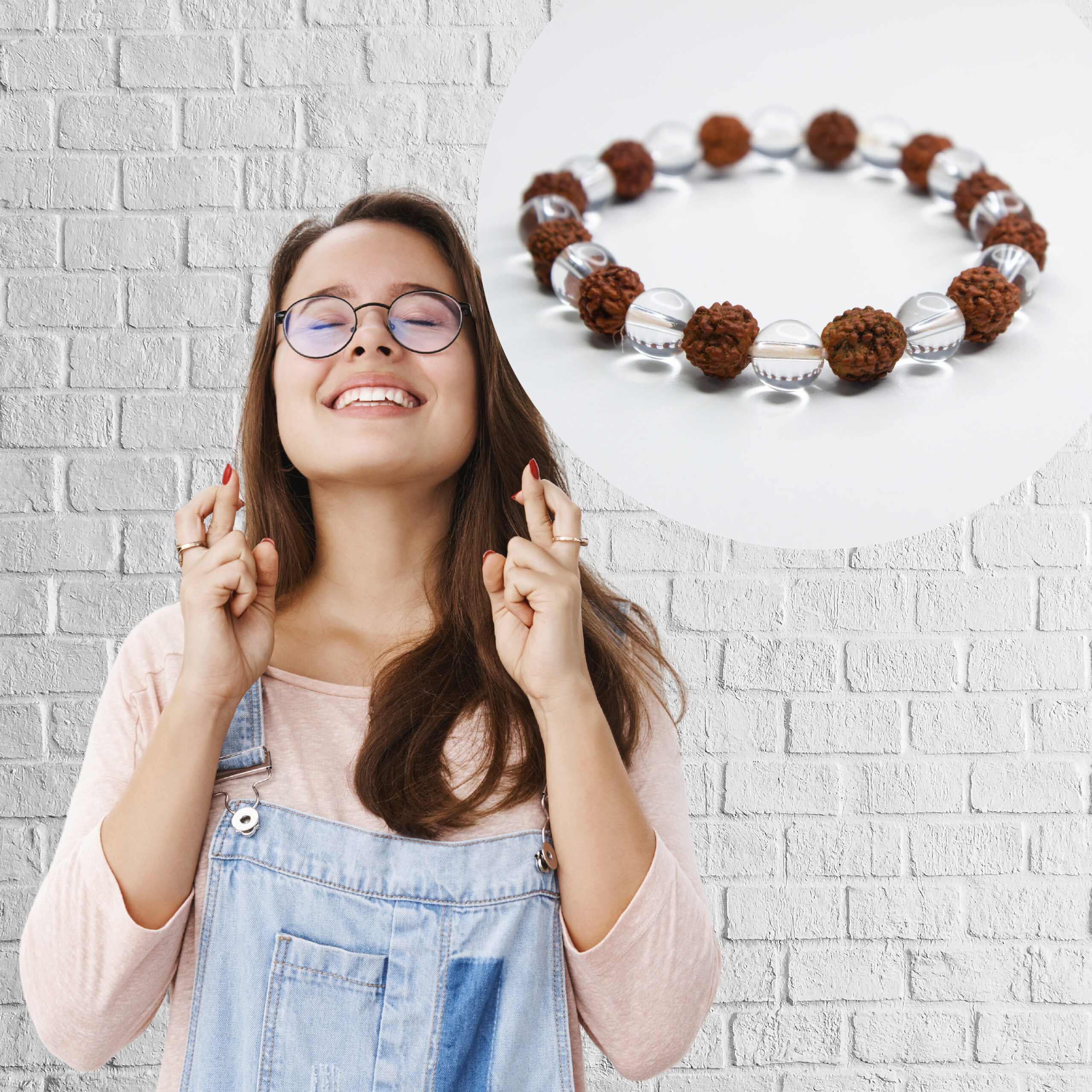 Buy Green Onyx And Rudraksha Bracelet | Shaligram Shala