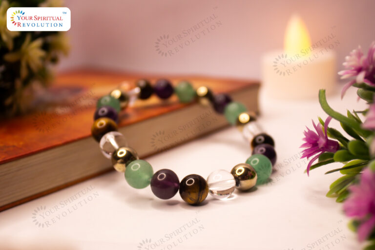 Buy 7 Chakra / Reiki Healing Crystal Gemstone Anxiety Healing Crystal  Bracelet Yoga Energy/ Magnetic Clasp Bracelet/ Handmade Gift Online in  India - Etsy