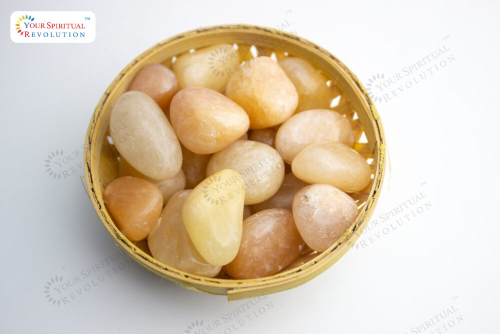 Yellow Aventurine Tumble Natural Crystal Vastu Reiki Healing Stones Feng Shui Aura Cleansing