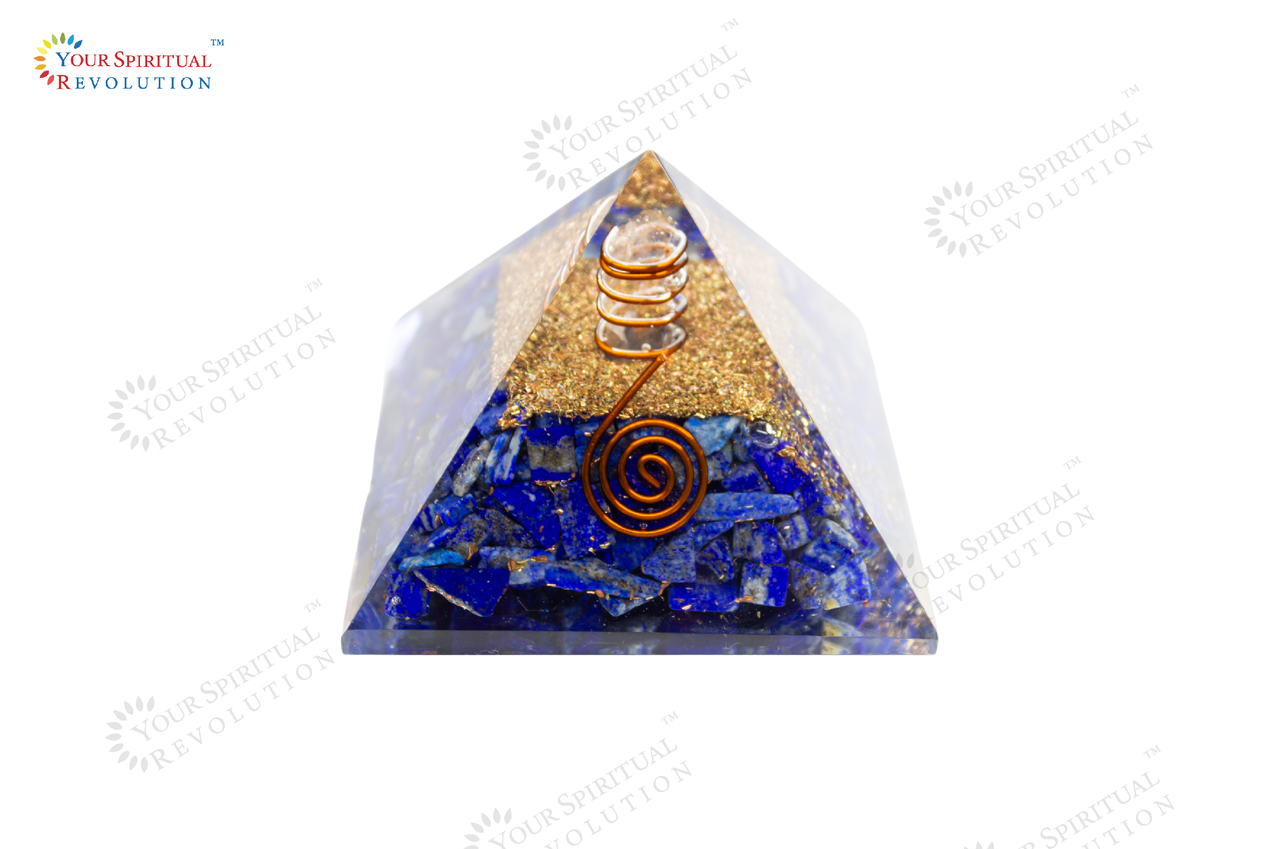 Details about   Lapis Lazuli Orgone Pyramid Crystal Pyramid Healing Metaphysical Gemstone 